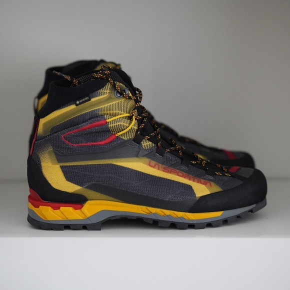 Men's La Sportiva Trango Tech GTX Gore-Tex Hiking Boots Black Yellow